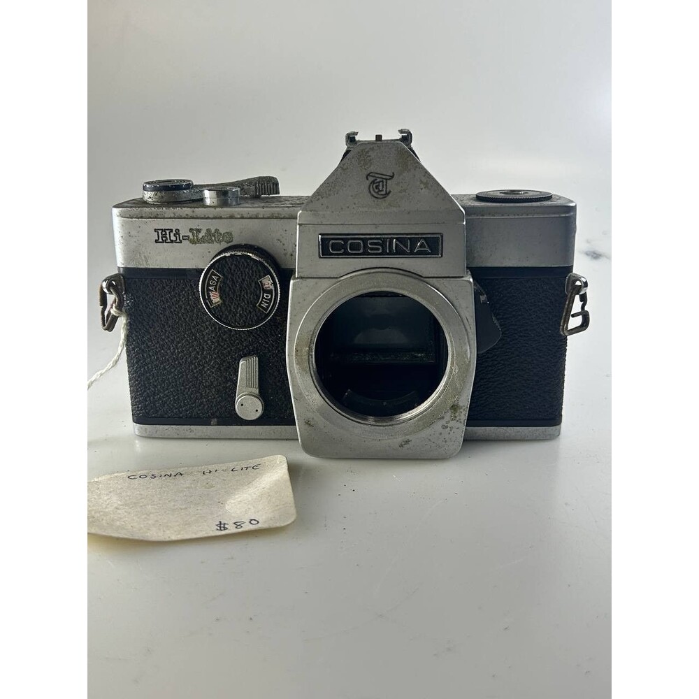 UNTESTED AS-IS: Cosina Hi-Lite 35mm SLR Camera Body - M42 Screw Mount
